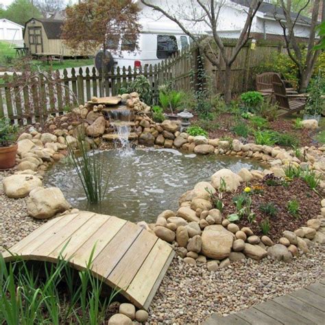 20 Fish Pond Ideas To Beautify Your Garden .